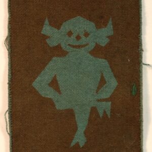 3rd (HOLLAND) Battalion, LINCOLNSHIRE Home Guard WW2 Printed Formation Sign Badge - SCARCE ---  Lot No. 6989