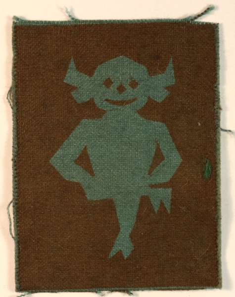 3rd (HOLLAND) Battalion, LINCOLNSHIRE Home Guard WW2 Printed Formation Sign Badge – SCARCE — Lot No. 6989