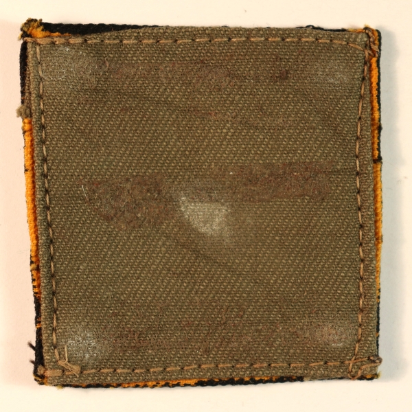 NAGPUR DISTRICT WW2 Printed Cloth Formation Sign Badge — Lot No. 6991 - Image 3