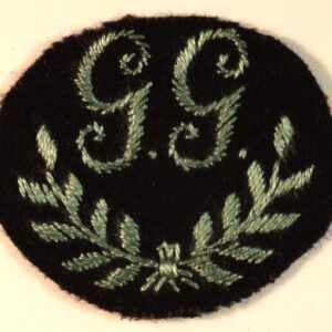 R.A.F. GROUND GUNNER WW2 Embroidered Arm Badge - (AMO A761 1940) ---  Lot No. 6946