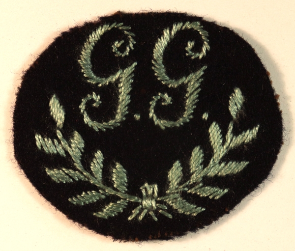 R.A.F. GROUND GUNNER WW2 Embroidered Arm Badge – (AMO A761 1940) — Lot No. 6946