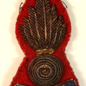 ROYAL ARTILLERY WW2 Officer's Bullion Side Hat  or Beret Badge ---  Lot No. 7001