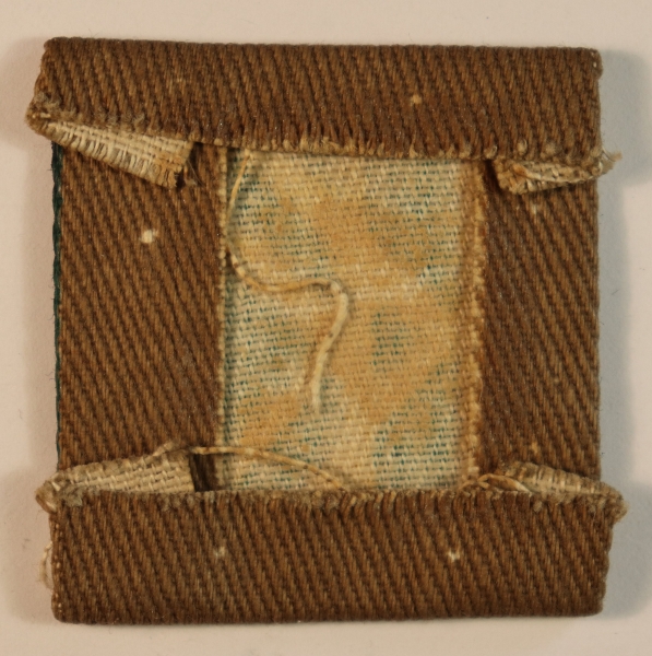 49th INDEPENDENT INFANTRY BRIGADE Printed Formation Sign Badge – CALICO PRINTERS — Lot No. 6819 - Image 3