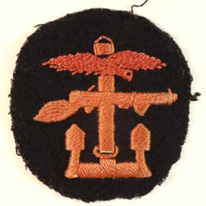 COMBINED OPERATIONS WW2 Embroidered Formation Sign Badge ---  Lot No. 6985