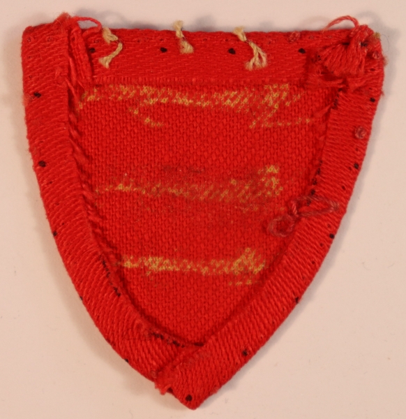 FORCE 135 – Channel Islands Liberation Force WW2 Printed Formation Sign Badge – CALICO PRINTERS — Lot No. — Lot No: 6986 - Image 3